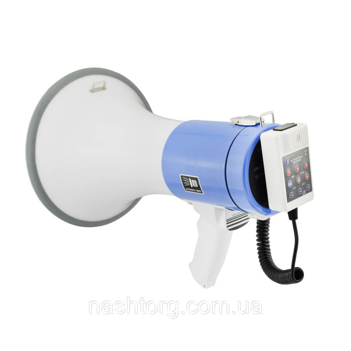Рупорный громкоговоритель уличный Megaphone ER 66 12v ручной громкоговоритель со встроенным усилителем (NT) - фото 3 - id-p1547257335