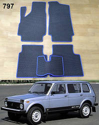 Килимки ЕВА в салон Lada (Ваз) Niva 2131 '01-06