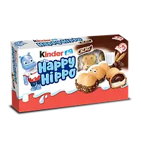 Батончики Kinder Happy Hippo "Какао-крем" 103 г