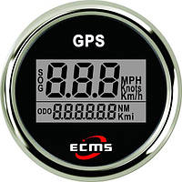 GPS Спідометр для човна ECMS діаметр 52 мм