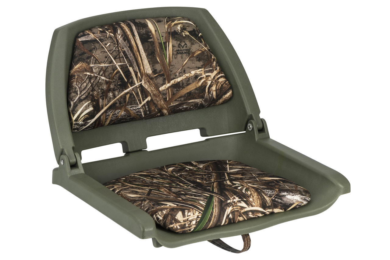 Крісло сидіння для катерів і човнів NEWSTAR Molded Fold-Down REALTREE MAX 5