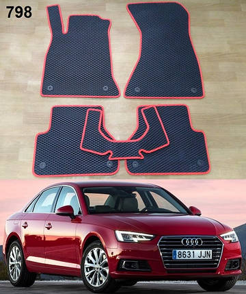 Килимки ЕВА в салон Audi A4 (B9) '15-, фото 1