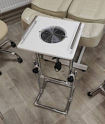 Педикюрна Витяжка - пилосос з мішечком на пересувній підставці для педикюру 2в1 Тера 4U