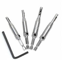 Присадкові свердла набір 4x столярні самоцентрувальні, свердла для петель