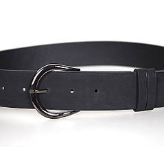 Жіночий ремінь зі штучної шкіри GB-0535-14BLACK чорний, фото 4