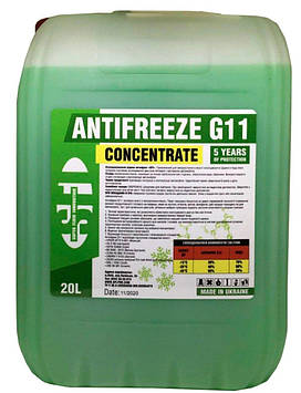 Концентрат антифризу SFI G11 20 л (23,5 кг) Зелений