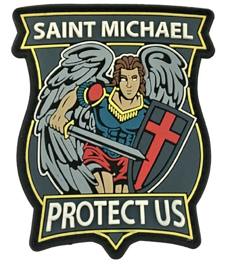 Патч ПХВ на липучці Saint Michael Protect US, фото 1