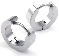 2 шт. Модні чоловічі Сережки-Кліпси з неіржавкої сталі Готичні Панк