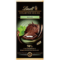 Шоколад Lindt Edelbitter Mousse Minze 70% 150 г Німеччина