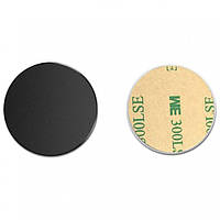 Пластина металева для магнітного тримача смартфона Alitek Magnet Iron 40 мм Black, 1 шт.