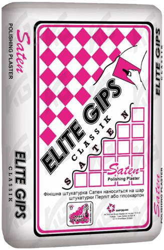 Шпаклівка Elite Gips Saten 25 кг
