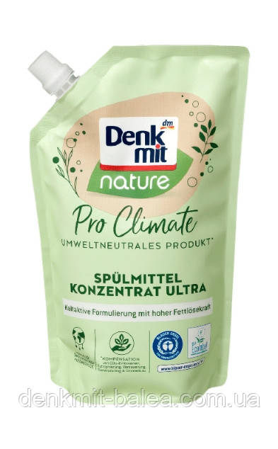 Гель для миття посуду Натуре Клімат Denkmit Nature Pro Climate 500 мл.