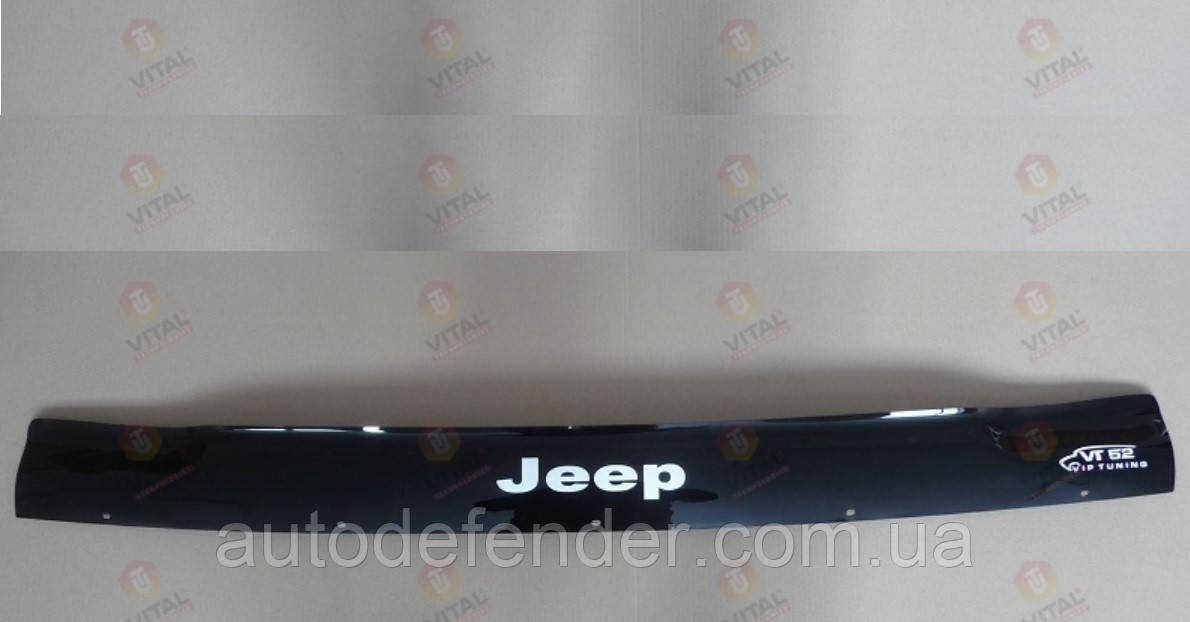 Дефлектор капоту (мухобійка) Jeep Grand Cherokee 1993-1998 ZJ, Vip Tuning, JP02