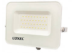 Прожектор 30 Вт 6500K 2550Lm IP65 LUXEL, алюмінієвий корпус, світлодіодний, LED-LPEW-30С Люксел, вуличний