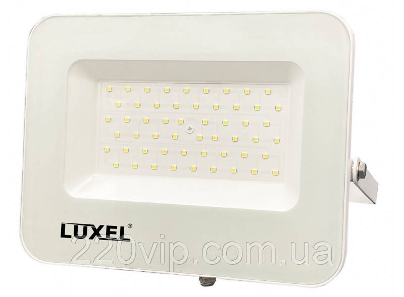 Прожектор 50 Вт 6500K 4250Lm IP65 LUXEL, алюмінієвий корпус, світлодіодний, LED-LPEW-50С Люксел, вуличний