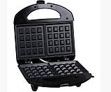 Вафельниця DOMOTEC MS-7705 квадратна 750 Вт, фото 3