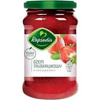 Джем Полуничний зі зниженим вмістом цукру Rapsodia Dzem Truskawkowy Польща 410г