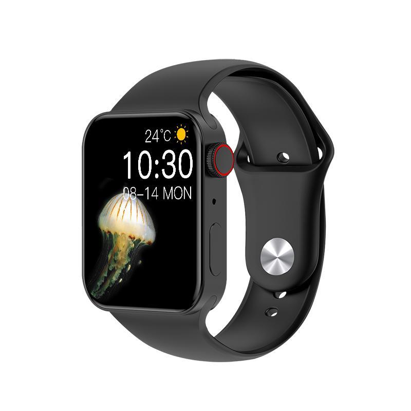 Смартгодинник T100 plus Black Smart Watch 7 series Фітнес браслет Розумний годинник
