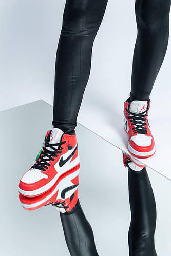 Купить Кроссовки женские Nike Air Jordan 1 Retro og chicago кеды ...