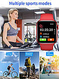 Смарт годинник X8 Max Pink Smart Watch 6 series Фітнес браслет Розумні годинник, фото 5