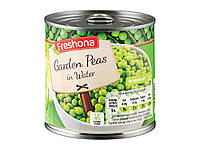 Зеленый горошек консервированный Freshona Garden Peas 265/400г Польша
