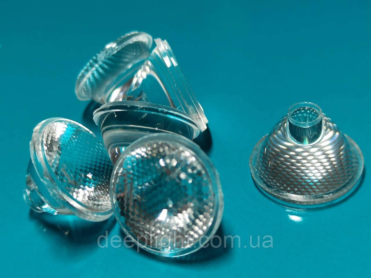 Для фар і ліхтарів лінза/колиматор 10° 25 ° 40°  60° градусів  XHP50 XHP50.2 XM L2 T6 L2, фото 1