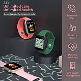 Смартгодинник Smart Watch Z33 Білий series 7 Фітнес браслет Розумний годинник, фото 7