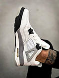 Чоловічі кросівки Nike Air Jordan 4 Retro "White Cement", фото 6