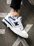 Чоловічі кросівки New Balance 550 "Navy Blue", фото 4
