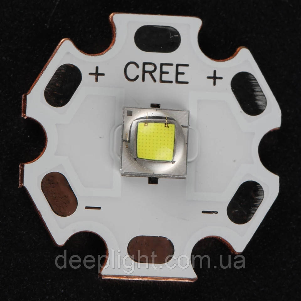 Cree XM-L2 U2 Мідь підкладка прямий тепловідвід DTP 21 мм 16 мм для ремонту ліхтарів фар світильників, фото 1