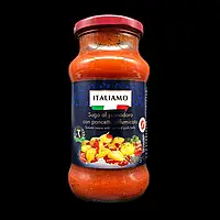 Соус с томатами и копченым беконом Italiamo Sugo al pomodoro con pancetta 350г Италия