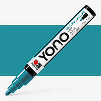 ' Акриловый маркер YONO, Бирюзово-синий 998, 1,5-3 мм, Marabu универсальный для разных поверхностей