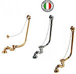 Матова ванна на левових лапах 1750x805 Fancy Marble Lady Hamilton, фото 9