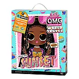 Лялька ЛОЛ ОМГ Леді-Захід LOL Surprise OMG Sunset серії World Travel Мандрівниці 576570 Оригінал, фото 4