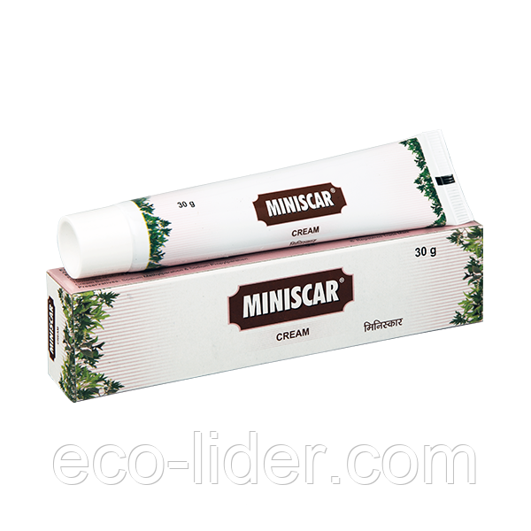 Крем проти шрамів та розтяжок Минискар Чарак (Miniscar Cream) 30 р. Charak