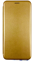 Чехол книжка Elegant book для Motorola G60 (на моторола ж60) золотистый