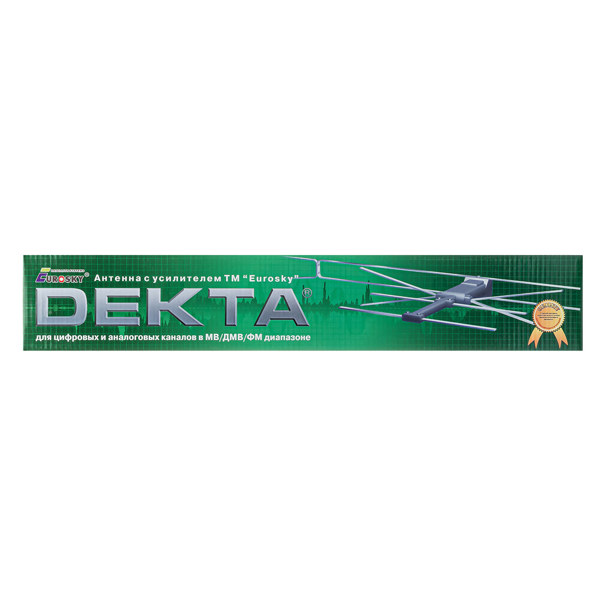 Антена DEKTA з підсилювачем + підставка МВ+ДМВ