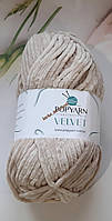 Пряжа Popyarn Velvet №015 світлий беж