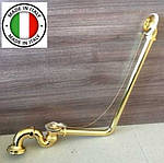 Ванна на левових лапах золотий сифон 1750x805 Fancy Marble Lady Hamilton, фото 6