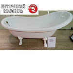 Ванна на левових лапах золотий сифон 1750x805 Fancy Marble Lady Hamilton, фото 8