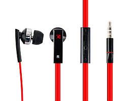 Вакуумні навушники з мікрофоном, 1x3,5 jack, чорний gmb audio MHS-EP-OPO - Lux-Comfort