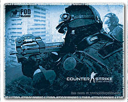 Килимок для миші Counter strike 190x240 мм Podmyshku Counter strike - Lux-Comfort