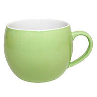 Чашка из керамики Fissman 0,32 л 9397 зеленый - MiniLavka