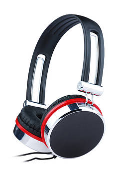 Навушники з мікрофоном, регулятор гучності, 2x3,5 jack, чорний колір Gembird MHS-903 - MiniLavka