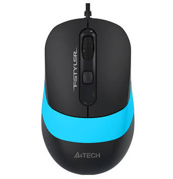 Миша провідна A4tech Fstyler, USB, 1600dpi, A4Tech FM10 (Blue) - MiniLavka