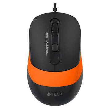 Миша провідна A4tech Fstyler, USB, 1600dpi, A4Tech FM10 (Orange) - MiniLavka