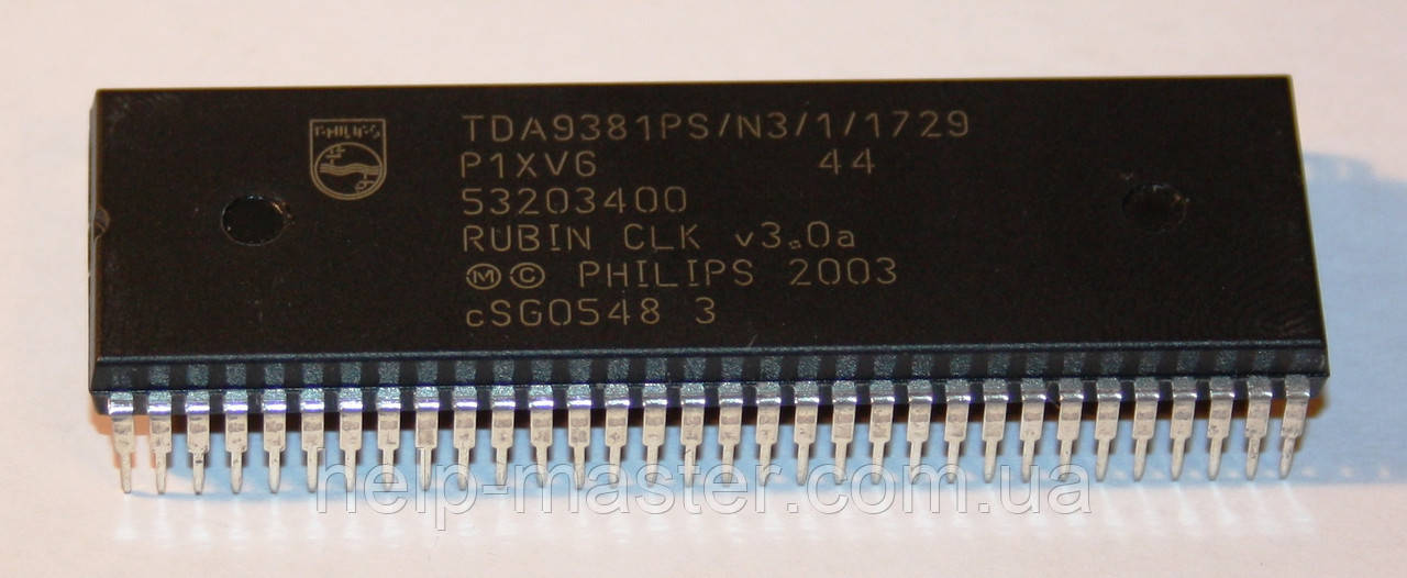 Процесор TDA9381PS/N3/1/1729 (RUBIN CLK v3.0a)