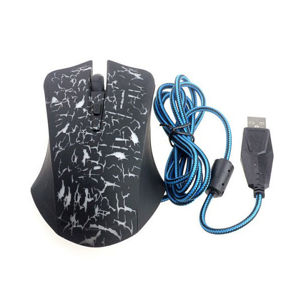 Комп'ютерна ігрова мишка X2 1600 dpi з підсвічуванням