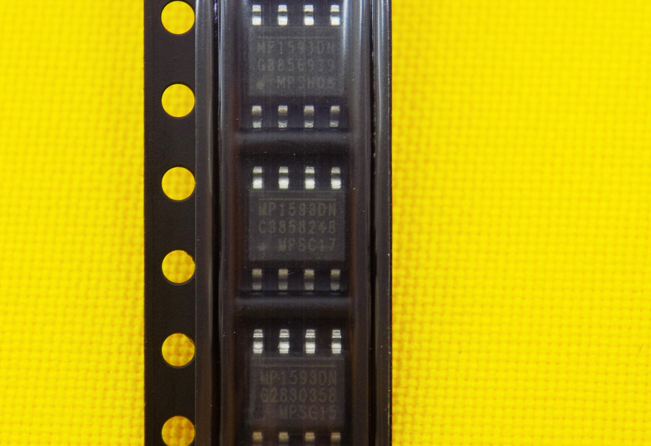 Знижуючий перетворювач MP1593DN 3A, 180 кГц, 4,5-28В SOP8