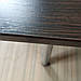 Кухонний стіл на хромованих ніжках для маленької кухні 900х600 мм, колір Венге магія, фото 3